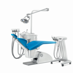 Установка стоматологическая Tempo 9 ELX с подкатным модулем, со скалером, цвет M02 серо-синий. - OMS