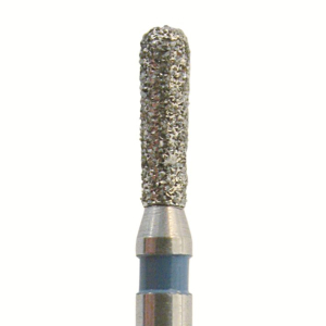 Стоматорг - Бор алмазный 808R 016 FG, синий, 5 шт. Форма: грушевидный