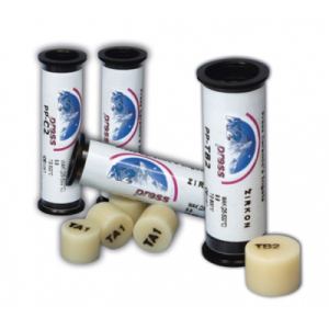 Стоматорг - Пресс-таблетки транспарент Zirkonia TB3, 4 х 2 гр  (Yeti, Германия)