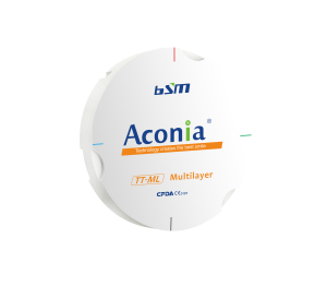 Стоматорг - Диск диоксида циркония Aconia TT-ML, C1, 95x25 мм