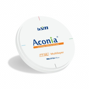 Стоматорг - Диск диоксида циркония Aconia TT-ML, A35, 98x14 мм