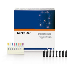 VOCO VOCO-Twinky Star set - материал пломбировочный стоматологический с системой расцветок(40 x 0,25 г) 