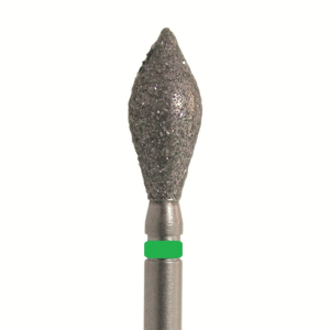 Стоматорг - Бор алмазный 899 031 FG, зеленый, 5 шт. Форма: ромб