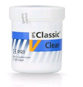 Стоматорг - Прозрачная масса IPS Classic V Transparent clear 20 g.