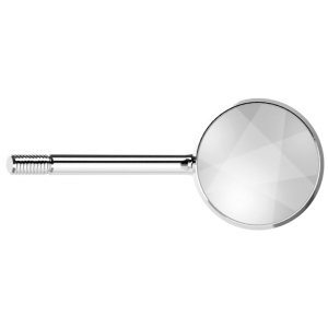 Стоматорг - Зеркало Pure Reflect №2 (12 шт) диаметр 18 мм без ручки не увеличивающее