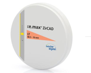 Стоматорг - Диск из диоксида циркония IPS e.max ZirCAD LT, цвет A1, размер 98.5, толщина 10 мм
