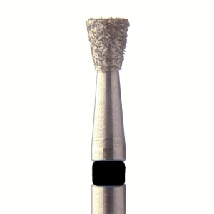 Стоматорг - Бор алмазный 805 016 FG, черный, 5 шт. Форма: обратный конус с плоским концом