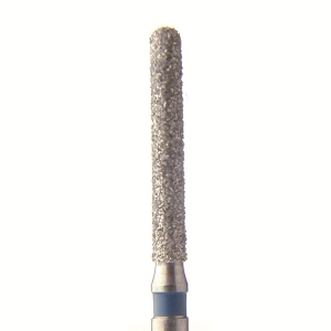 Стоматорг - Бор алмазный 882 018 HP, синий, 5 шт. Форма: цилиндр с закругленным концом