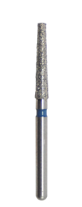 Стоматорг - Бор алмазный 848 021 FG, синий, 5 шт. Форма: конус с закругленным концом