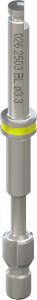 Стоматорг - Профильное сверло BL/NNC для хирургии по шаблонам Ø 3,3 мм, L 37 мм, Stainless steel