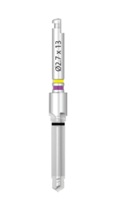 Стоматорг - Сверло прямое диаметр 2,7 мм, длина рабочей части 13 мм, для имплантатов диаметром 3.0/3.3.