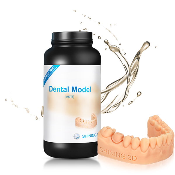 Стоматорг - Фотополимер Shining 3D для 3D печати на принтерах Shining 3D dental model DM12 (для печати разборных моделей)