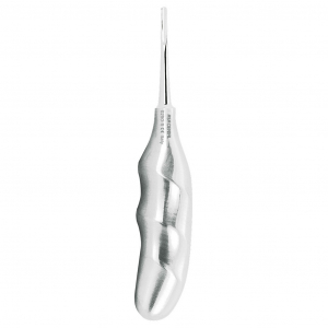 Стоматорг - Элеватор N5 прямой с анатомической формой ручки с закругленным концом, 3,2 мм