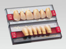 Стоматорг - Зубы AcryRock набор из 6 зубов Фронт Верх S-64 цвет A3,5