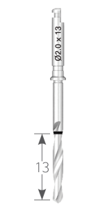 Стоматорг - Сверло NAVI диаметр 2,0 мм, длина 13 мм .