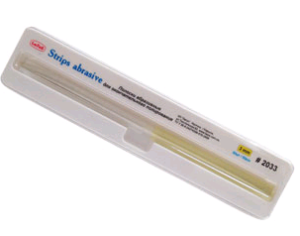 Стоматорг - Полоски шлифовальные стоматологические для окончательной полировки F-SF (мягкие-супермягкие), 4 мм по 150 шт. - штрипсы