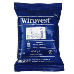 Стоматорг - Паковочная масса Wirovest Plus для бюгелей, порошок 18 кг (45*400 г).