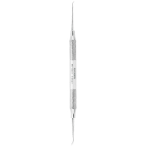 Стоматорг - Штопфер-гладилка N1 двусторонняя для амальгамы (ложка-овал) с полой ручкой