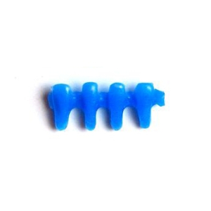 Стоматорг - Восковые и промежуточные звенья. Фронтальные зубы (32-42) для нижней челюсти. 25 комплектов.
