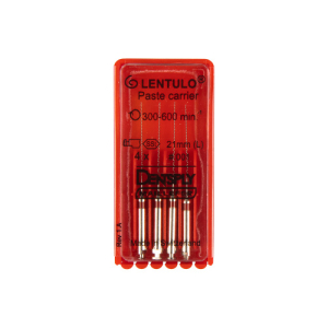 Стоматорг - Lentulo  N1 L21 (ISO 30-35), 4 шт. -каналонаполнитель машинный, d = 0,7 мм (красный).