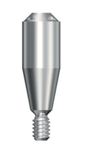 Стоматорг - Абатмент Astra Tech Uni 3.5/4.0, конусный 45°, диаметр 3,5 мм, высота 6 мм.