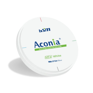 Стоматорг - Диск диоксида циркония Aconia HT, белый, 98x10 мм
