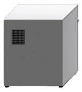 Стоматорг - Модуль Ш-1 шумоизоляционный для компрессора с дверью и вентилятором