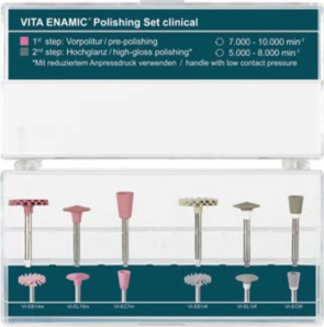 VITA Набор для полировки керамики VITA ENAMIC Polishing Set Clinical.