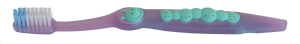 Щетка зубная для детей Pierrot Gusy от 3 до 8 лет фиолетовая