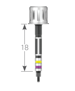 Стоматорг - Имплантовод ручной, узкий, длина рабочей части 18 мм, для узкой линейки.