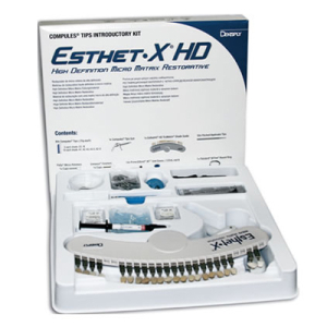Dentsply Esthet-X-HD - НАБОР стартовый (60 капсул по 0,25 г) - улучшенный микроматричный композит.