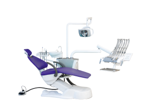 Установка стоматологическая BZ637 Standart с верхней подачей цвет МР06 фиолетовый - Fengdan
