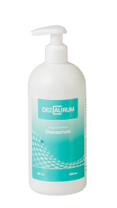 Мыло жидкое Dezaurum для профессионального использования, 500 мл флакон, с дозатором (без отдушки)