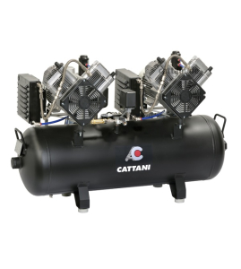 Стоматорг - Компрессор Cattani для CAD/CAM, 215 л/мин при 8 атмосфер ресивер 100 л (3-фазный)