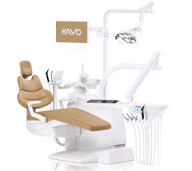 Установка cтоматологическая KAVO Estetica E70 TM Vision с нижней подачей (влажная аспирация), цвет на выбор. - KaVo