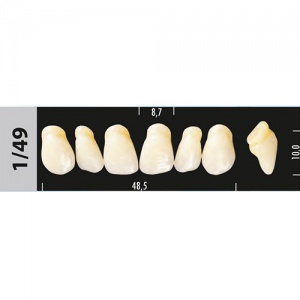 Стоматорг - Зубы Major A2  1/49 фронтальный верх, 6 шт (Super Lux).