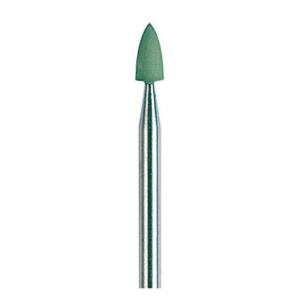 Стоматорг - Полиры для драгоценных металлов Alphaflex 0146HP " малый конус" (зеленый), d=30mm,  2 этап