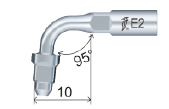 Насадка ED2 для скайлера, (Эндочак) эндодонтическая (подходит к DTE, Satelec, NSK) 95 градусов для очистки и дезинфекции корневых каналов моляров - Woodpecker