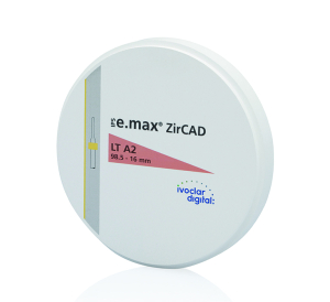 Стоматорг - Диск диоксида циркония Ivoclar Vivadent  IPS emax ZirCAD LT B4 98,5-25 мм