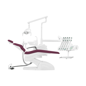 Установка стоматологическая QL2028 (Pragmatic) с верхней подачей, скалером и мягкой обивкой (цвет в ассортименте) + 2 стула - Fengdan