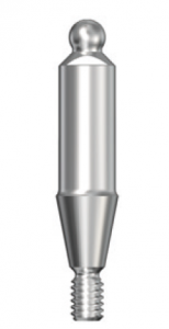 Стоматорг - Абатмент Astra Tech шаровидный  4.5/5.0, высота десны 8 мм (Ball Abutment 4.5/5.0, H - 8 mm).