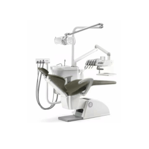 Linea Esse - стоматологическая установка с верхней подачей на 4 инструмента со скайлером, цвет М01 темно-серый - OMS