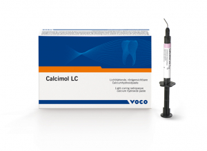 VOCO VOCO-Кальцимол ЛЦ-светоотверждаемый прокладочный материал, 2 шприца*2,5 г
