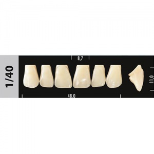 Стоматорг - Зубы Major A1 1/40, 28 шт (Super Lux).