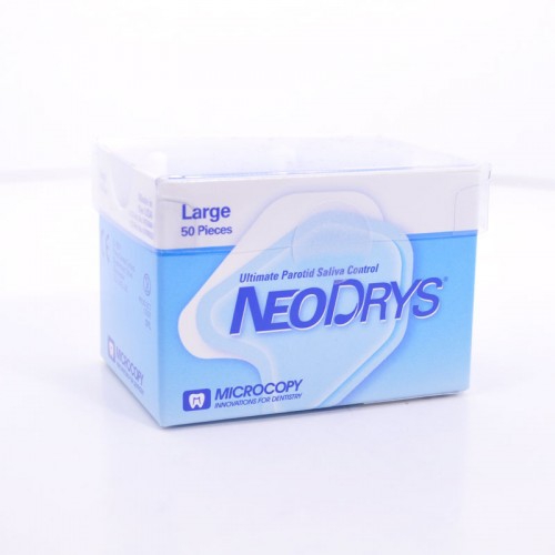 Прокладки NeoDrys Large неотражающие, 50 шт, голубые