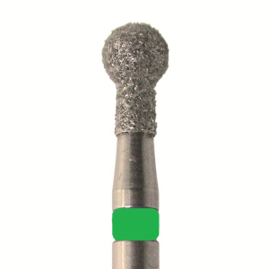 Jota Бор алмазный 802 016 FG, зеленый, 5 шт. Форма: шар с "воротничком".
