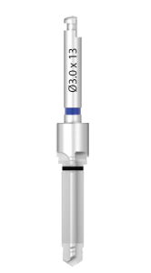 Стоматорг - Сверло прямое диаметр 3,0 мм, длина рабочей части 13 мм, для имплантатов диаметром 3.8.