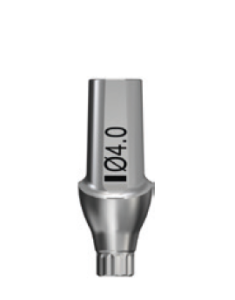 Стоматорг - Абатмент Astra Tech полупрофильный 3.0, диаметр 4,0 мм, высота 2 мм.