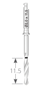 Стоматорг - Сверло NAVI диаметр 2,0 мм, длина 11 мм .