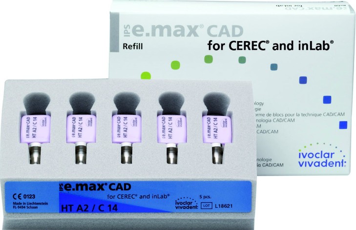 Стоматорг - Блоки IPS e.max CAD CEREC/inLab LT B1 C14 5 шт.   
